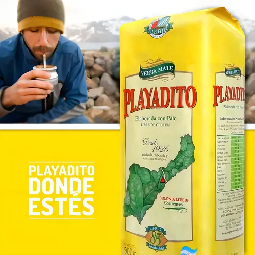 YERBA MATE PLAYADITO 500G