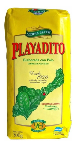 YERBA MATE PLAYADITO 500G