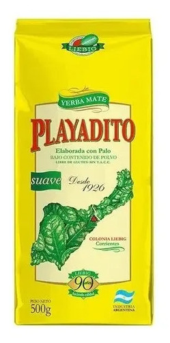 YERBA MATE PLAYADITO 500G