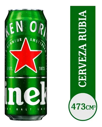 CERVEZA HEINEKEN LATA 473ML