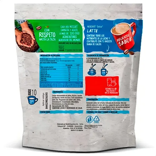 CAFE NESCAFE DOLCA INSTANTANEO LATTE 125G