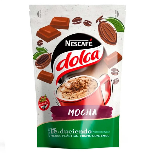 PACK X8 CAFE NESCAFE DOLCA MOCHA 125G