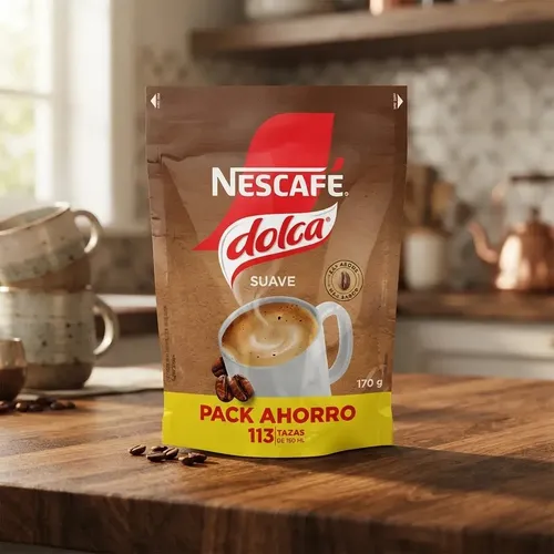 CAFE NESCAFE DOLCA SUAVE INSTANTANEO DOYPACK 170G