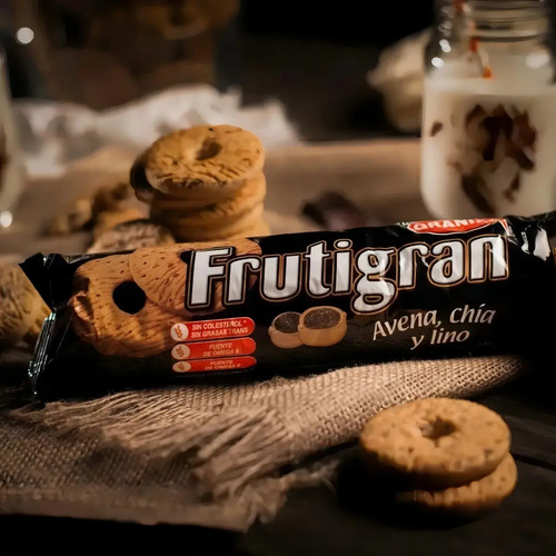 GALLETITAS FRUTIGRAN AVENA CHIA LINO 240G - GRANIX
