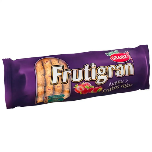 GALLETITAS FRUTIGRAN AVENA FRUTOS ROJOS 250G - GRANIX