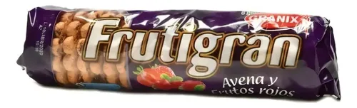 GALLETITAS FRUTIGRAN AVENA FRUTOS ROJOS 250G - GRANIX