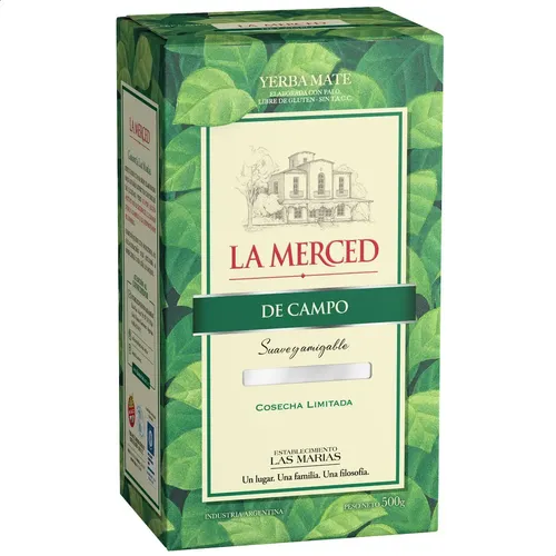 YERBA MATE LA MERCED DE CAMPO 500G