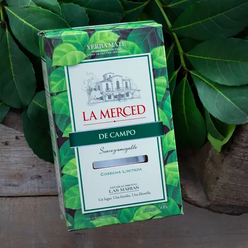 PACK X6 YERBA MATE LA MERCED DE CAMPO 500G