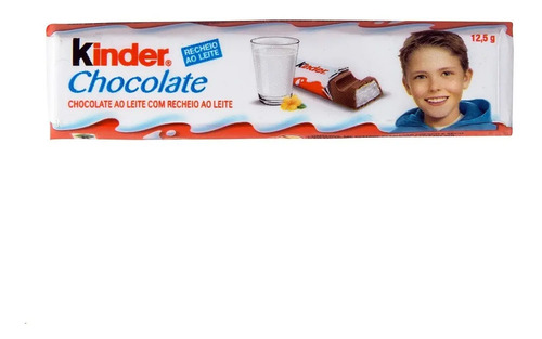 CHOCOLATE KINDER BARRA CAJA X24 UNIDADES 300G