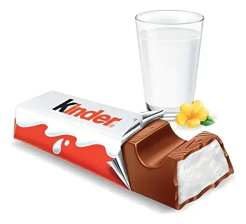 CHOCOLATE KINDER BARRA CAJA X24 UNIDADES 300G