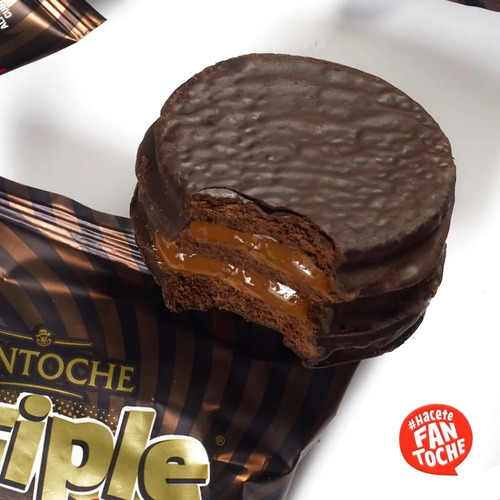 ALFAJOR FANTOCHE TRIPLE NIGHT 85G CAJA X12 UNIDADES
