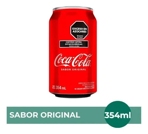GASEOSA COCA COLA ORIGINAL LATA 354ML