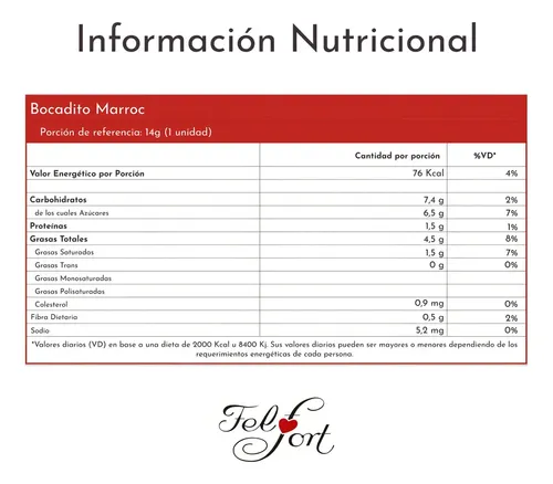 BOCADITO MARROC FELFORT X60