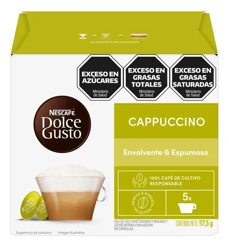 CAPSULAS NESCAFE DOLCE GUSTO CAPPUCCINO 117,5