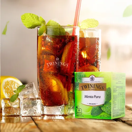 TE TWININGS MENTA PURA 10SAQ 17,5G