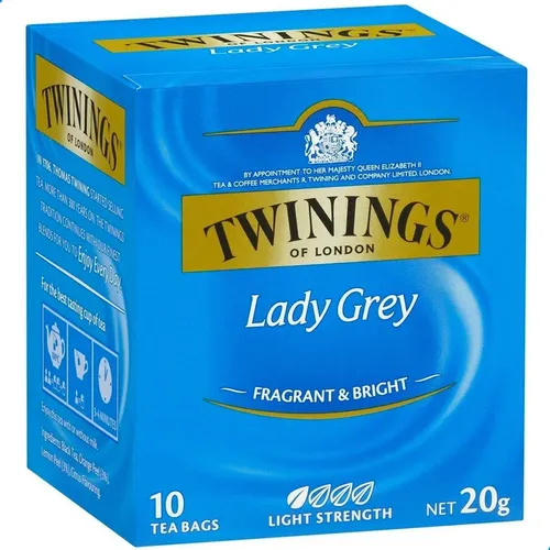 TE TWININGS LADY GREY 10SAQ 20G