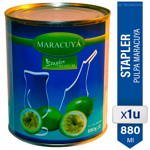 PULPA DE MARACUYA STAPLER LATA 880G