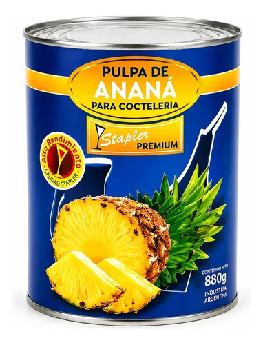 PULPA DE ANANA STAPLER LATA 880G