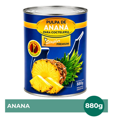 PULPA DE ANANA STAPLER LATA 880G