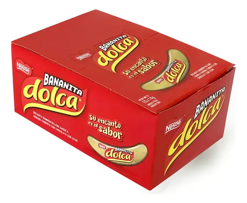 BANANITA DOLCA CAJA X15 UNIDADES 14G - NESTLE