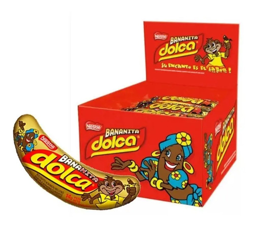 BANANITA DOLCA CAJA X15 UNIDADES 14G - NESTLE