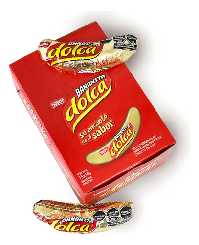 BANANITA DOLCA CAJA X15 UNIDADES 14G - NESTLE