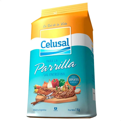 SAL CELUSAL ENTREFINA PARRILLA PAQUETE 1KG - TIMBO