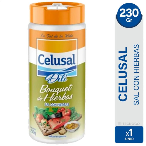 SAL DELI BOUQUET DE HIERBAS SALERO 230G CELUSAL - TIMBO