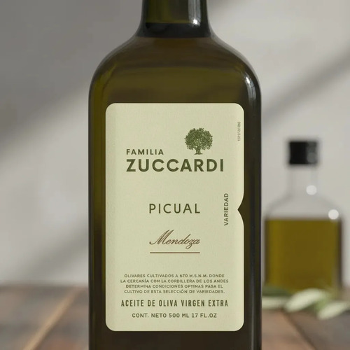 ACEITE DE OLIVA FAMILIA ZUCCARDI PICUAL 500ML