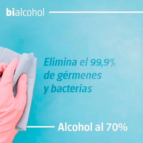 ALCOHOL ETILICO AL 96% BIDON 5 LITROS BIALCOHOL PORTA