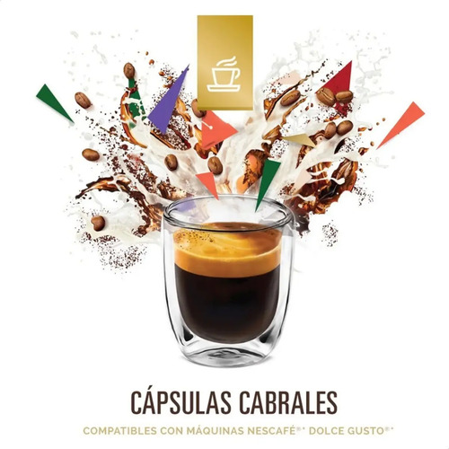 PACK X3 CAPSULAS DE CAFE CABRALES CAPPUCCINO 12CAP