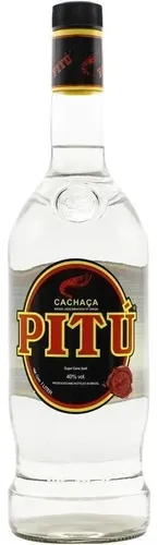 CACHACA PITU IMPORTADA BRASIL 1 LITRO