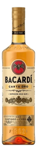 RON BACARDI CARTA ORO 750ML