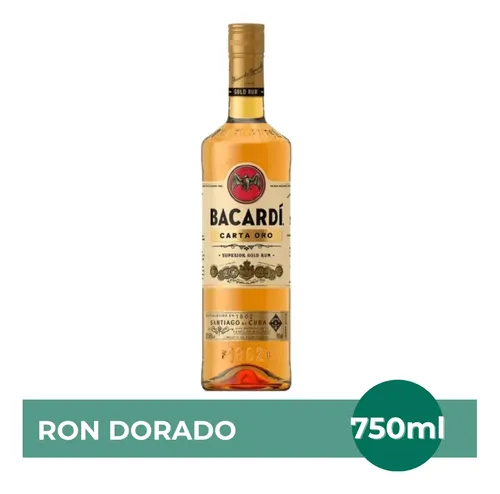 RON BACARDI CARTA ORO 750ML
