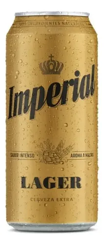 CERVEZA IMPERIAL LAGER LATA 473ML
