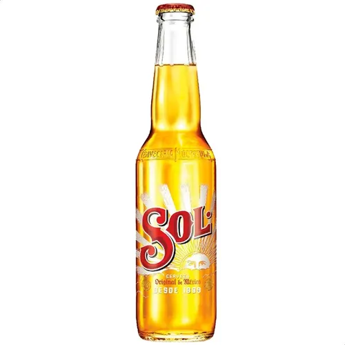 PACK X12 CERVEZA SOL PORRON 330ML