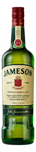 WHISKY JAMESON IRLANDES TRIPLE DESTILADO 700ML
