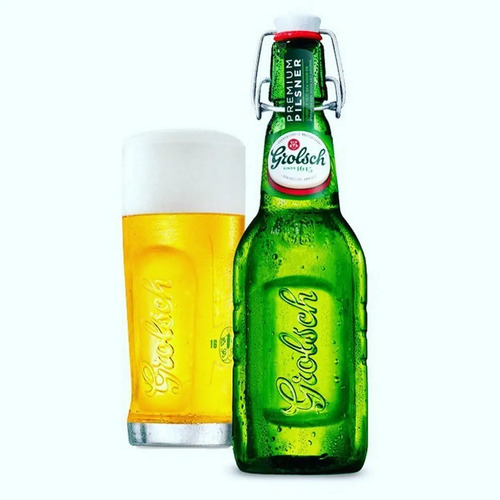 PACK X4 CERVEZA GROLSCH PORRON 450ML