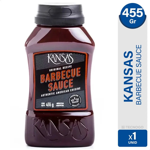 SALSA KANSAS BARBECUE 455G
