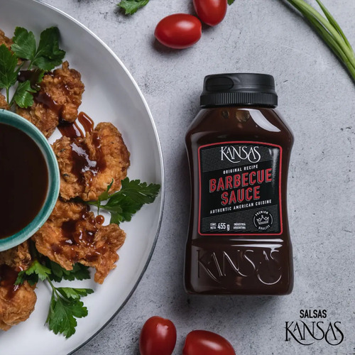 SALSA KANSAS BARBECUE 455G