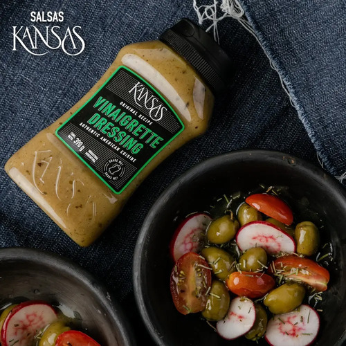 SALSA KANSAS VINAIGRETTE DRESSING 390G