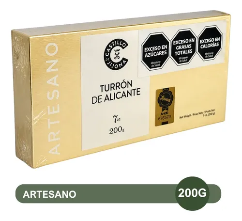 TURRON DE ALICANTE EL ANTIGUO 200G - VILLARES