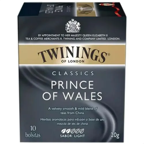 TE TWININGS PRINCE OF WALES CLASSICS 10SAQ 20G