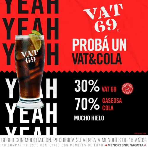 WHISKY VAT 69 700ML