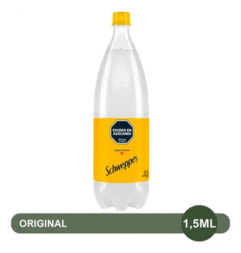 AGUA TONICA SCHWEPPES BOTELLA 1,5L