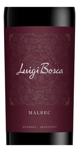 PACK X6 VINO LUIGI BOSCA MALBEC 750ML