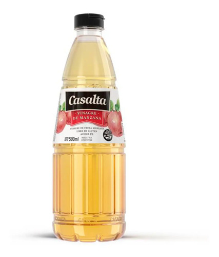 VINAGRE DE MANZANA CASALTA 500ML
