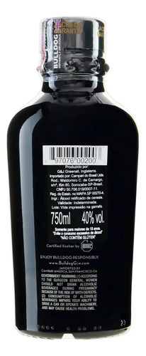 GIN  BULLDOG LONDON DRY 700ML
