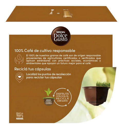 CAPSULAS DOLCE GUSTO CAFE AU LAIT DESCREMADA X10
