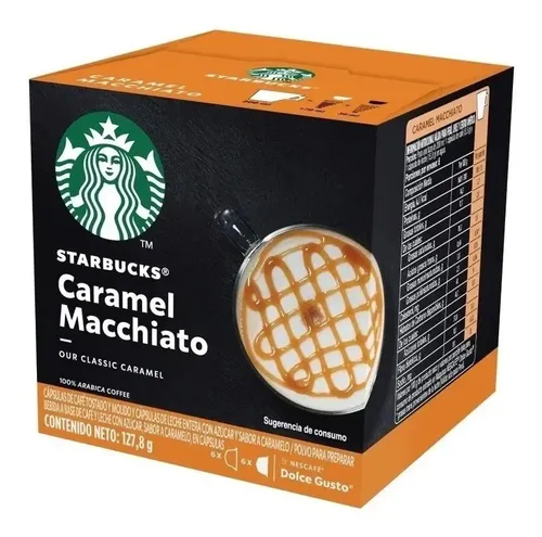 CAPSULAS CAFE STARBUCKS CARAMEL MACCHIATO
